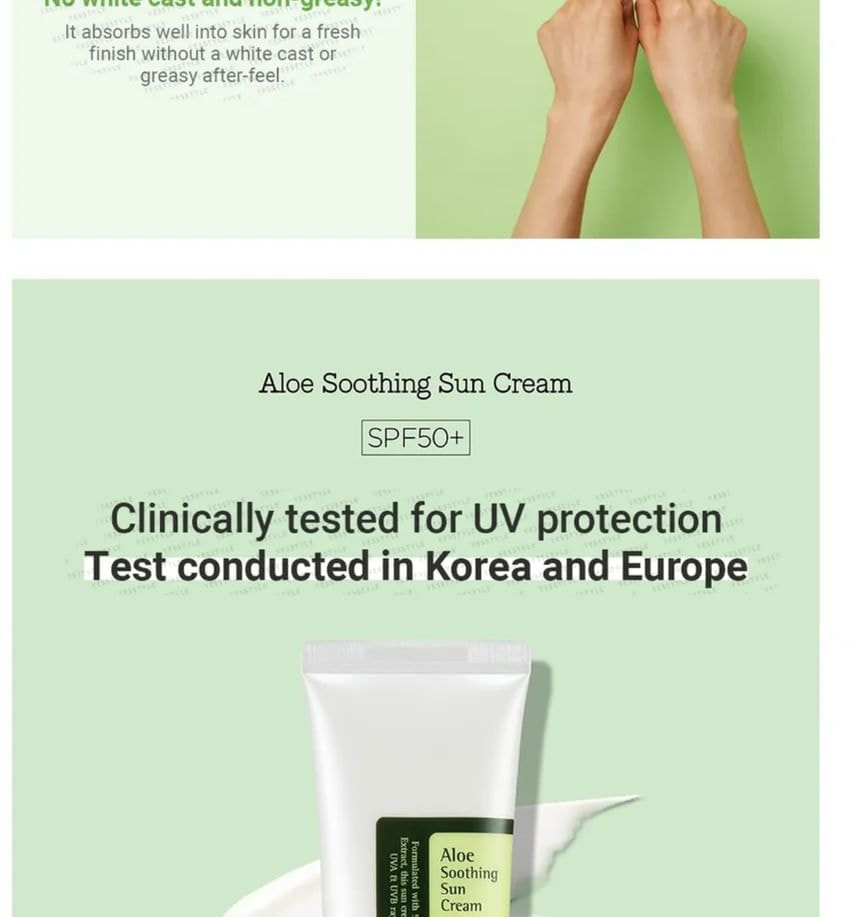 COSRX - Aloe Soothing Sun Cream