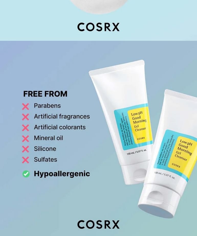 COSRX - Low pH Good Morning Gel Cleanser