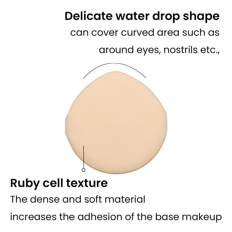heimish - Artless Rubycell Puff 5pcs