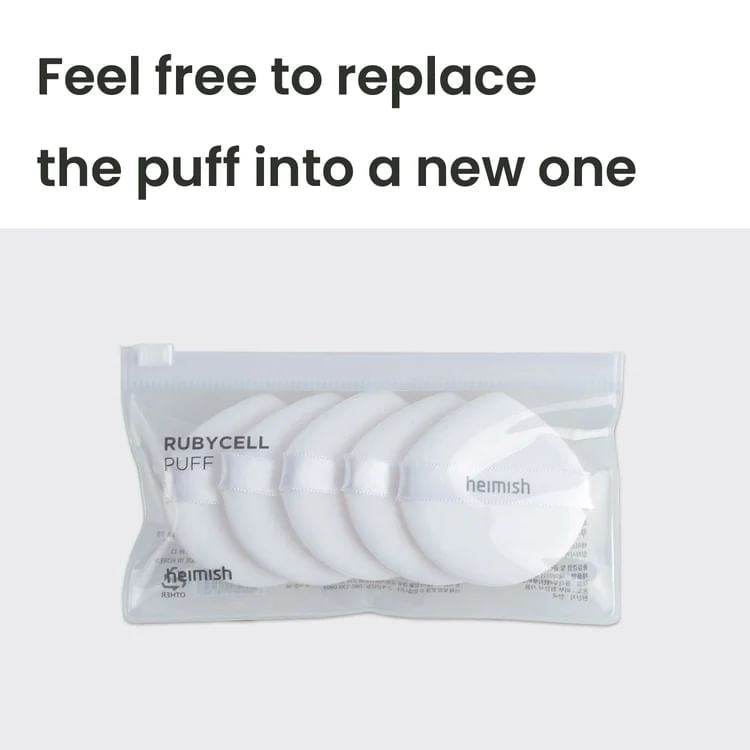 heimish - Artless Rubycell Puff 5pcs