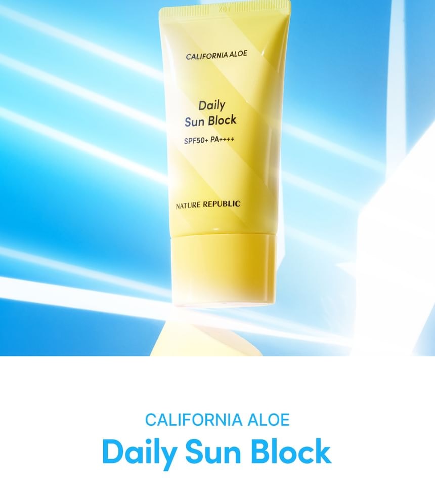 NATURE REPUBLIC - California Aloe Daily Sun Block (New - 57ml)