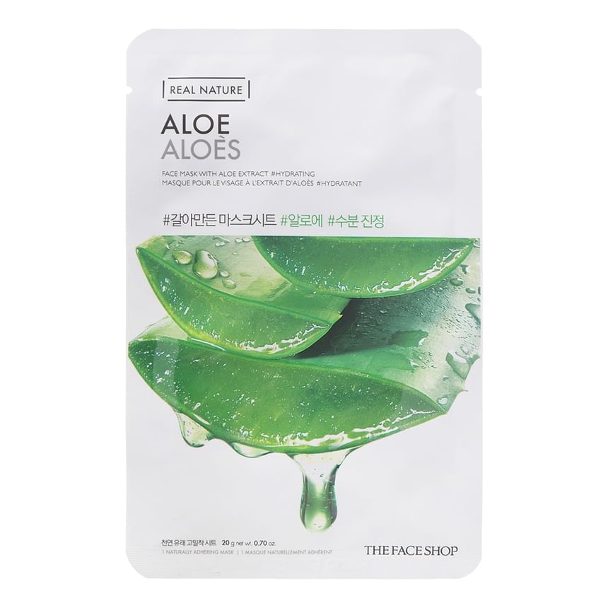THE FACE SHOP - Real Nature Face Mask - 20 Types