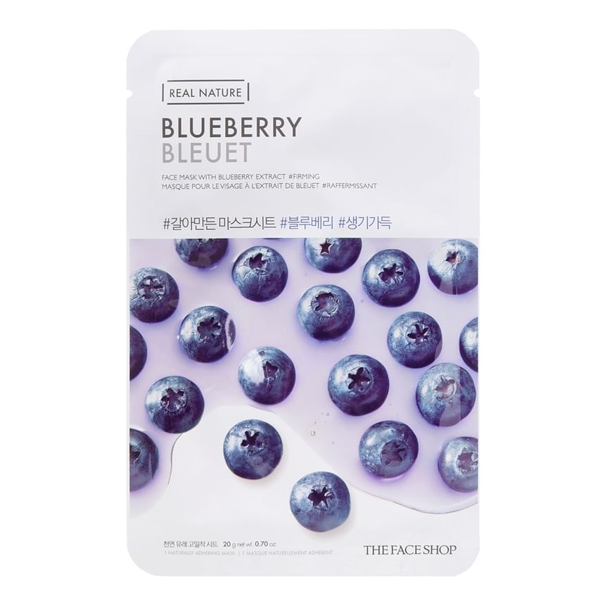 THE FACE SHOP - Real Nature Face Mask - 20 Types