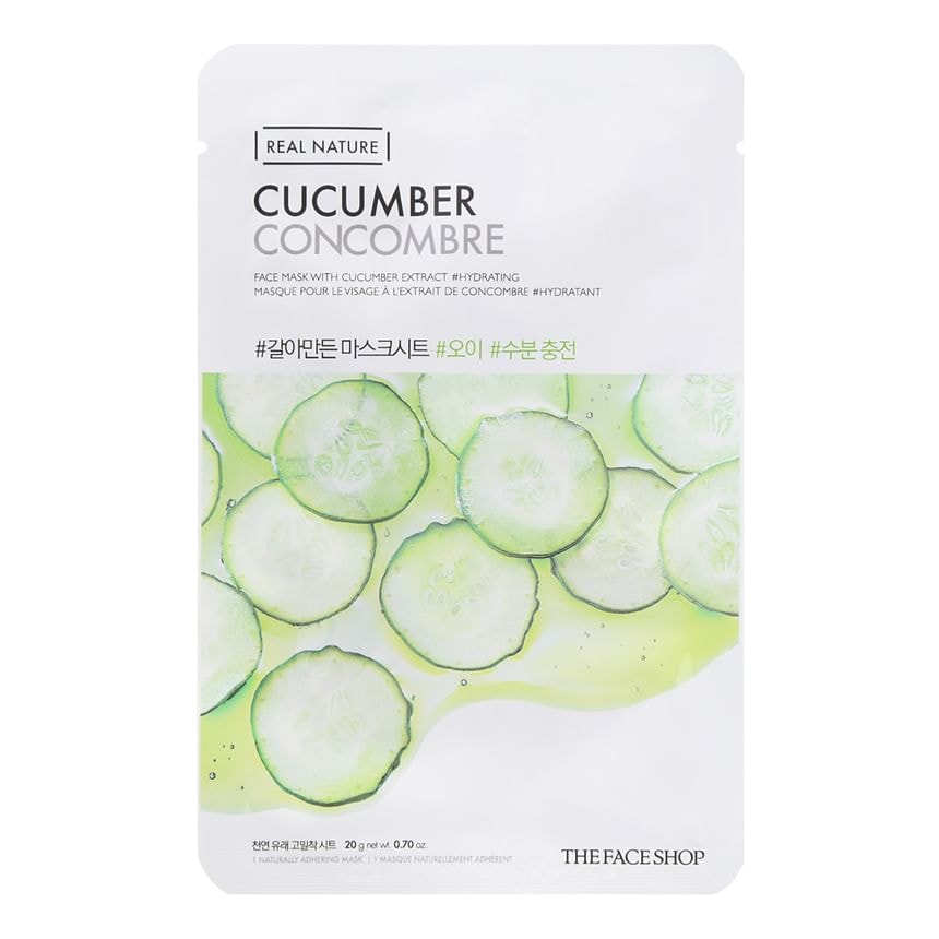 THE FACE SHOP - Real Nature Face Mask - 20 Types