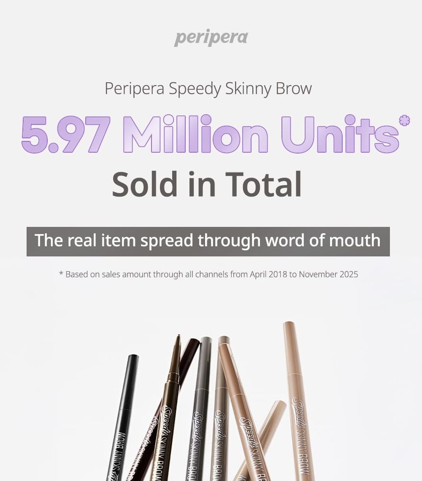 peripera - Speedy Skinny Brow - 9 Colors