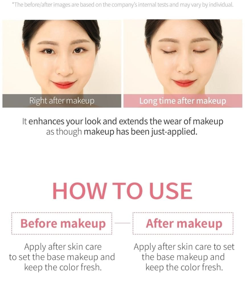 so natural - All Day Tight Make Up Setting Fixx