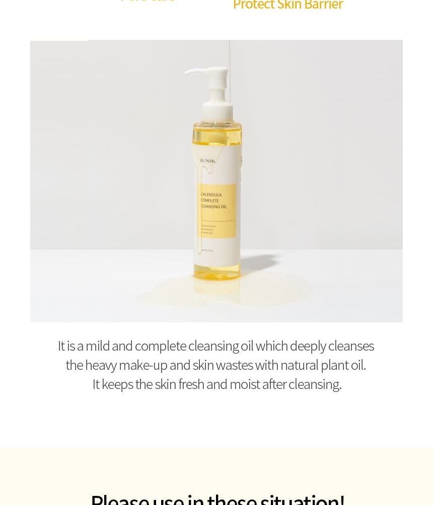 iUNIK - Calendula Complete Cleansing Oil 200ml