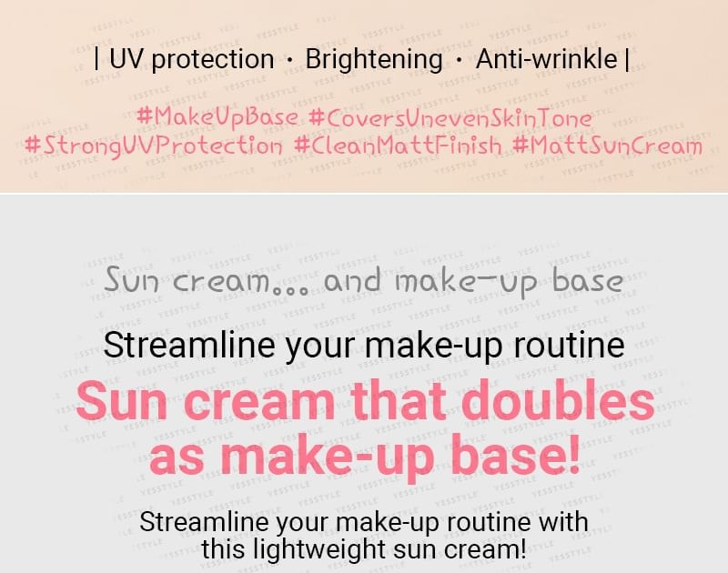 MQNY - UV Daily Sun Cream (Matt Finish)