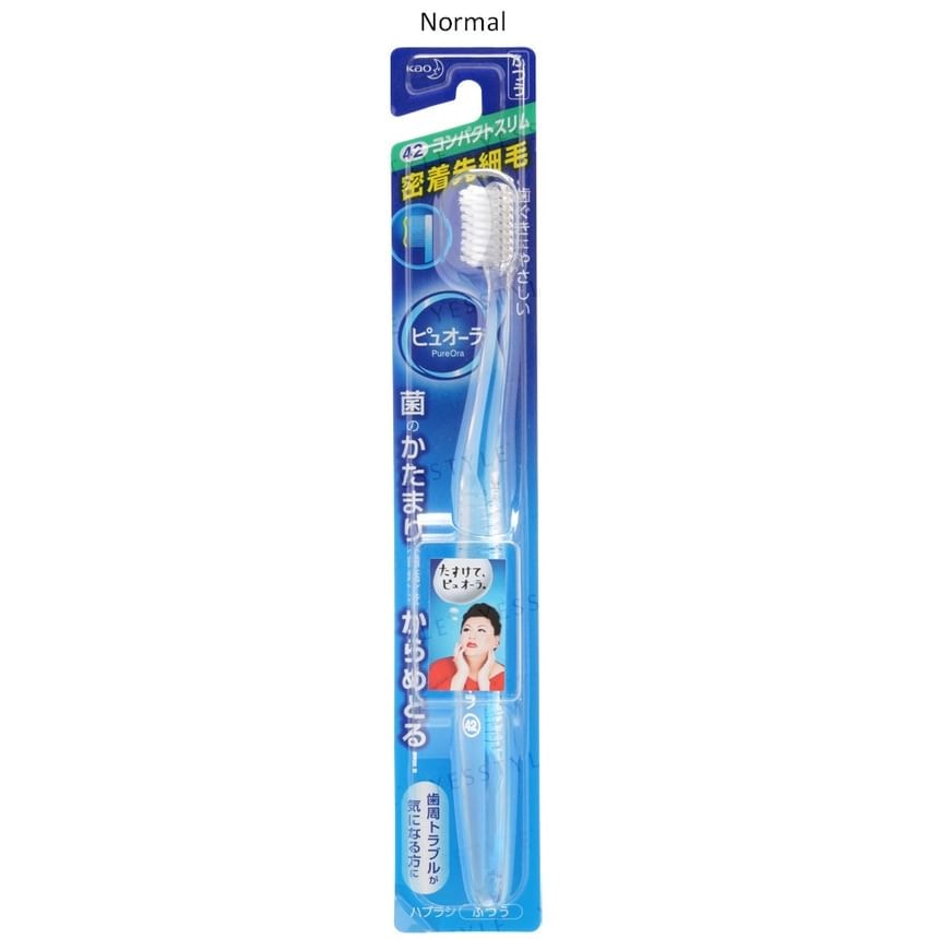 Kao - PureOra Compact Slim Head Toothbrush