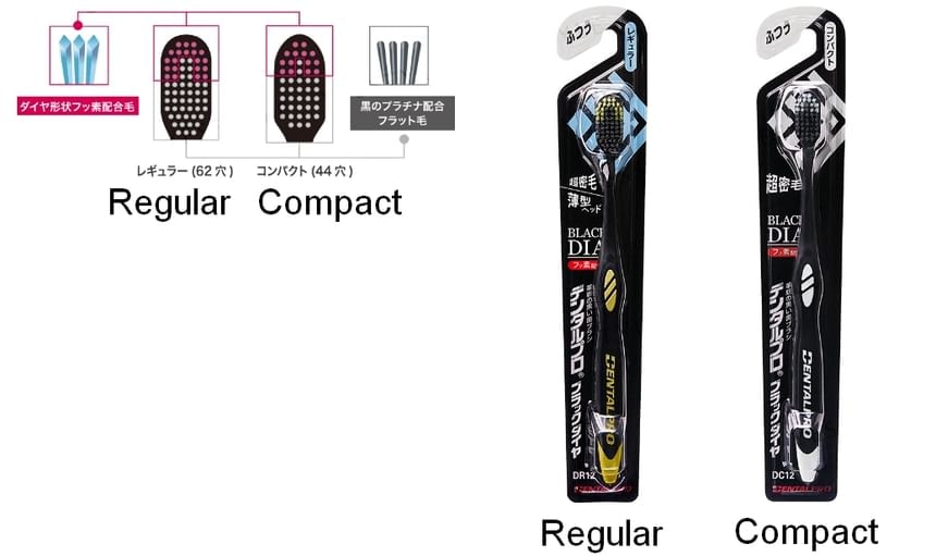 DENTALPRO - Black Diamond Toothbrush