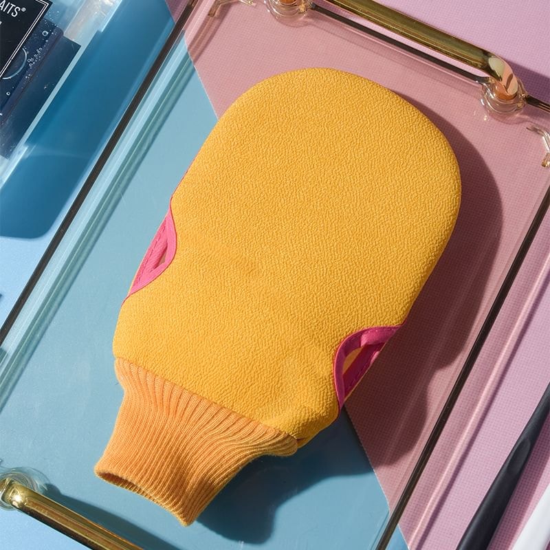 Honeyfluff - Double-Sided Body Scrub Bath Glove