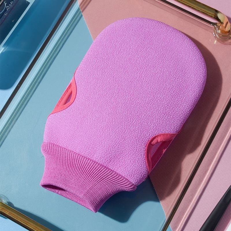 Honeyfluff - Double-Sided Body Scrub Bath Glove
