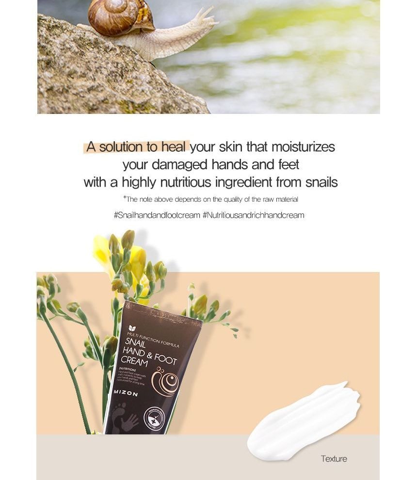 MIZON - Hand & Foot Cream - 3 Types (Collagen)