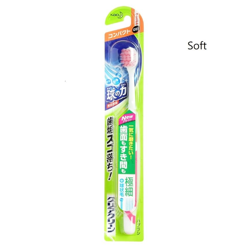 Kao - Clear Clean Tooth Surface & Gap Plus Compact Toothbrush