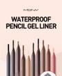 MQNY - The Big Waterproof Pencil Gel Liner - 10 Colors