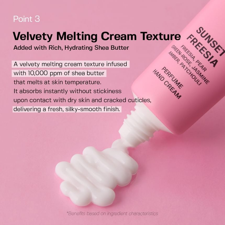 JULYME - Perfume Hand Cream - 4 Types (Urban Rose)