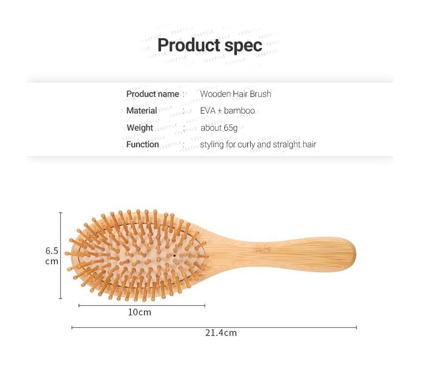 Gizmi - Wooden Hair Brush