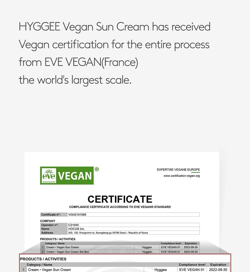 HYGGEE - Vegan Sun Cream