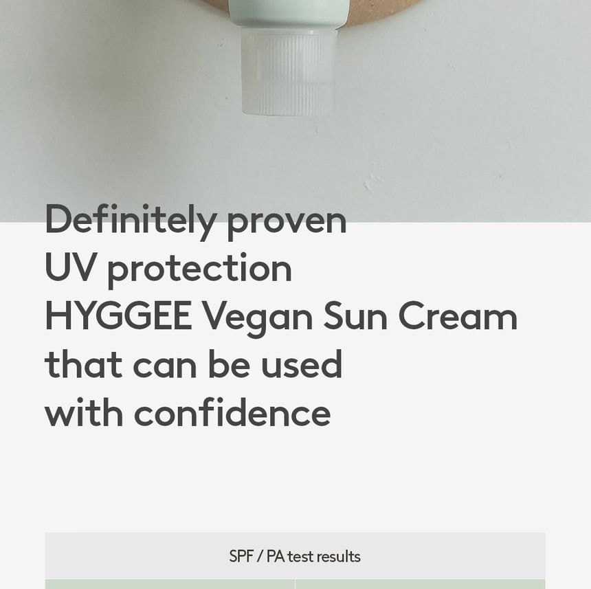 HYGGEE - Vegan Sun Cream