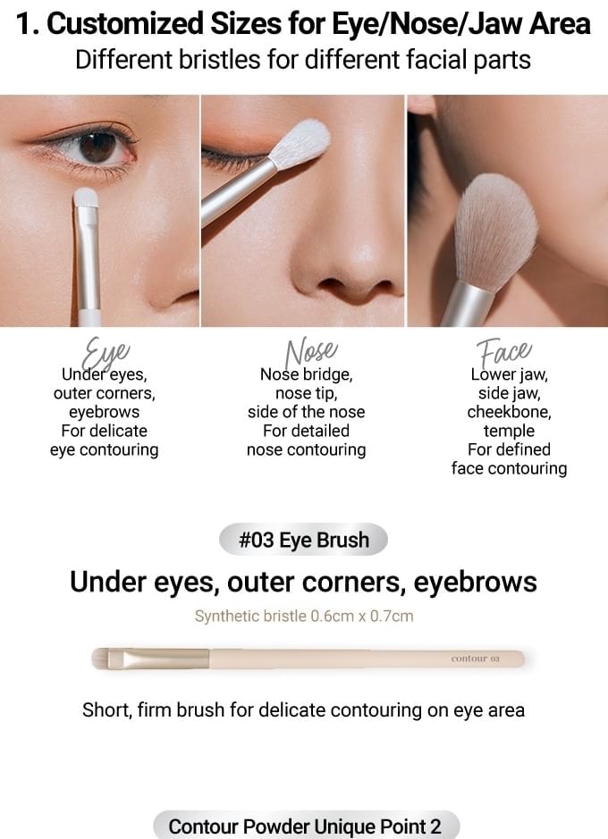 ETUDE - Contour Powder Brush - Eye Brush