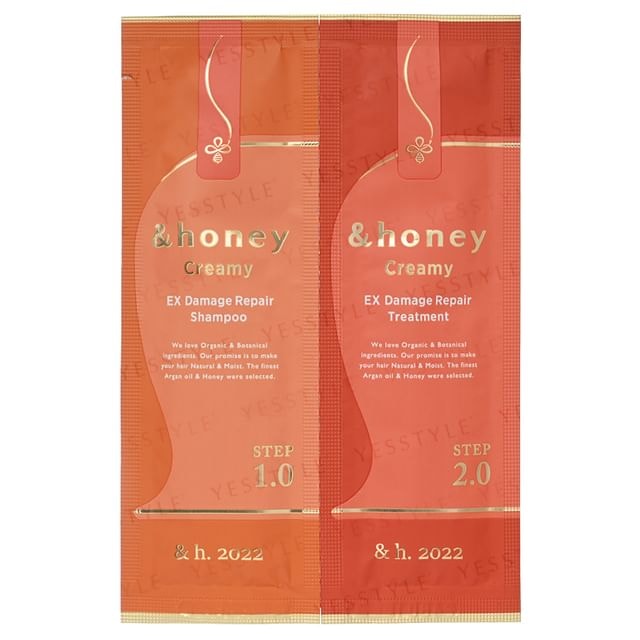 ViCREA - &honey Creamy EX Damage Repair Sachet Set