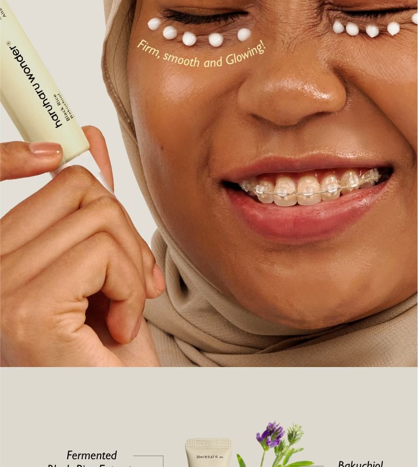 haruharu wonder - Black Rice Bakuchiol Eye Cream