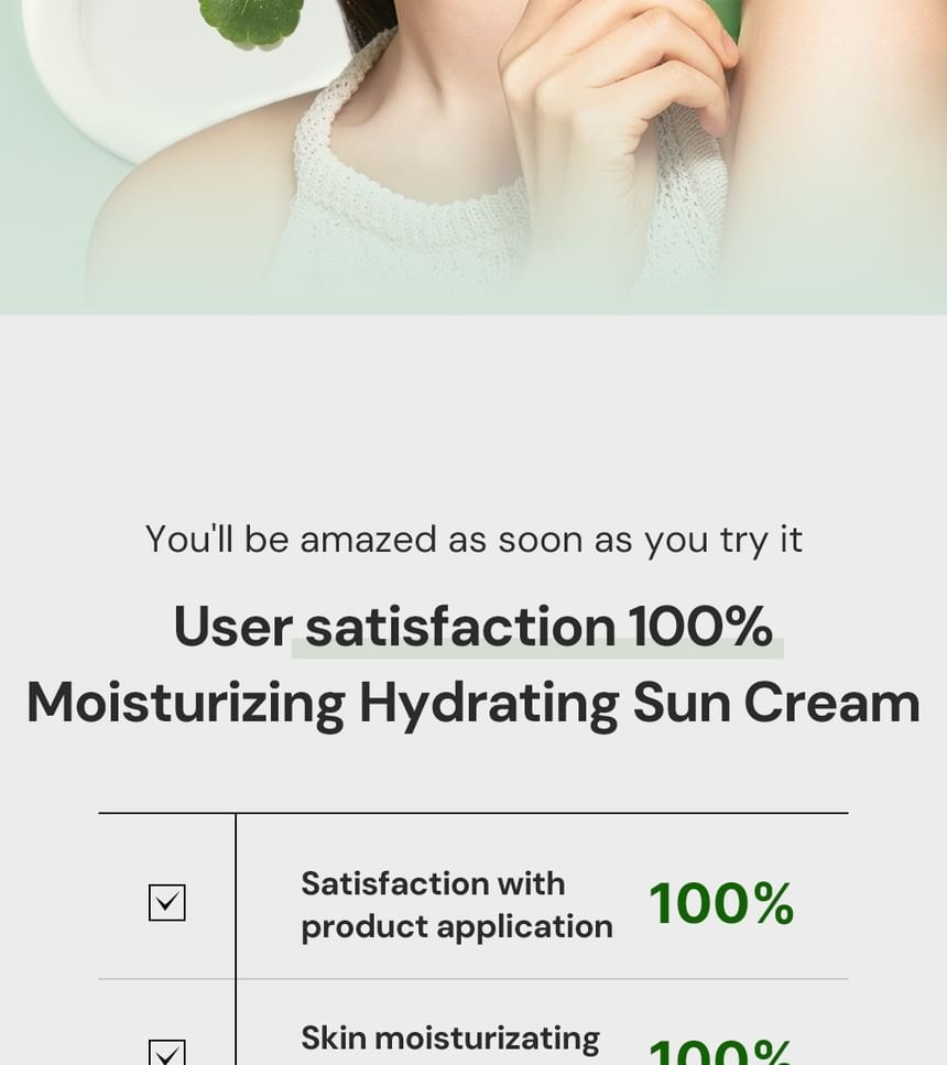 THANK YOU FARMER - Sun Project Skin Relief Sun Cream (50ml)