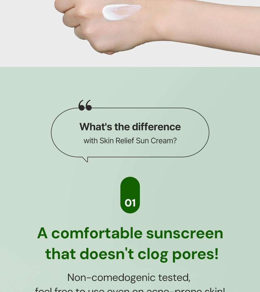 THANK YOU FARMER - Sun Project Skin Relief Sun Cream (50ml)
