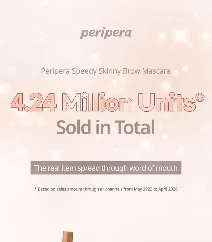 peripera - Speedy Skinny Brow Mascara - 11 Colors