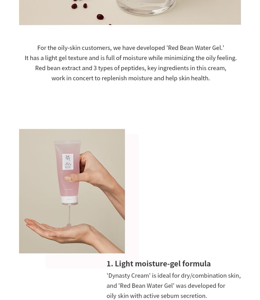 Beauty of Joseon - Red Bean Water Gel