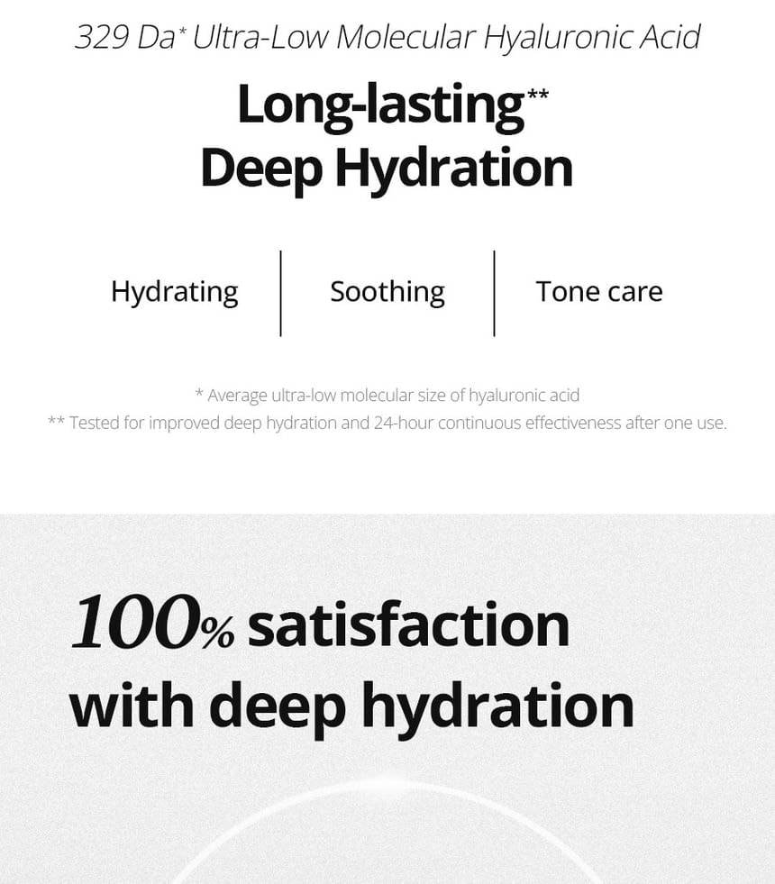 Isntree - Ultra-Low Molecular Hyaluronic Acid Serum