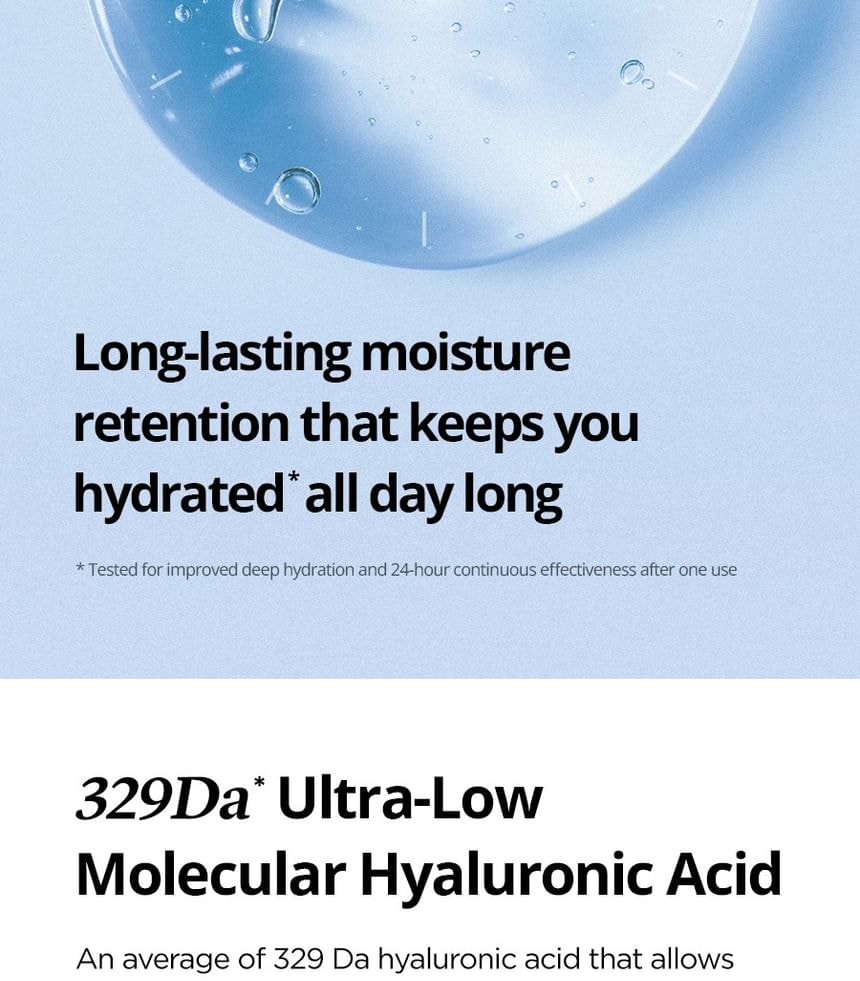 Isntree - Ultra-Low Molecular Hyaluronic Acid Serum