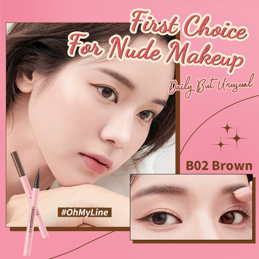 PINKFLASH - Waterproof Easy Eyeliner - 2 Colors