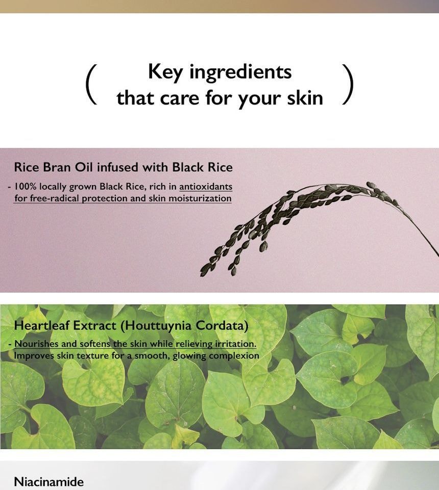 haruharu wonder - Black Rice Pure Mineral Relief Daily Sunscreen