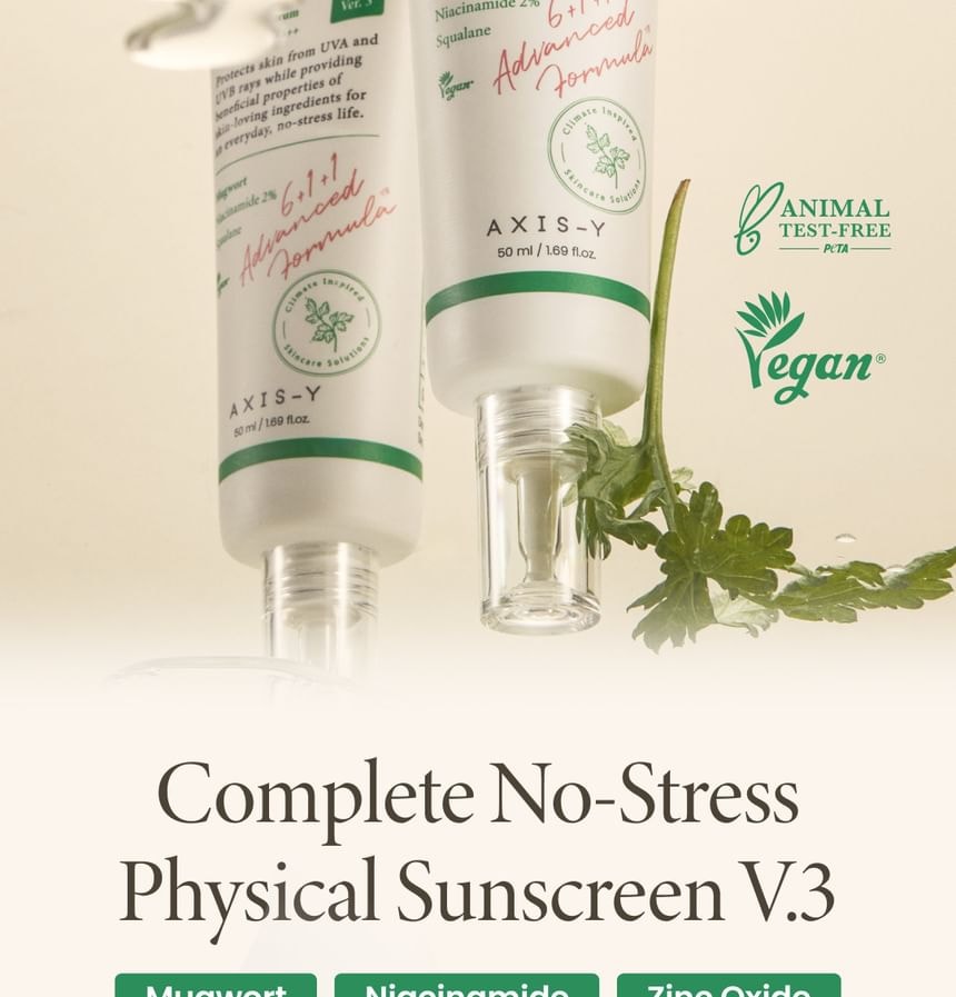 AXIS-Y - Complete No-Stress Physical Sunscreen (V3)