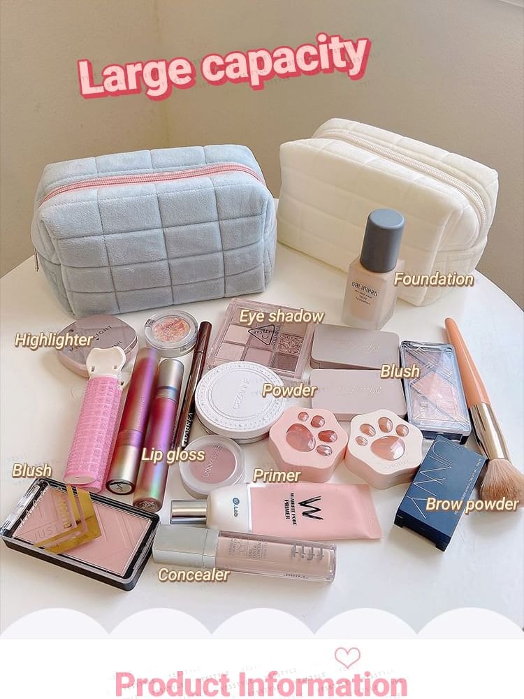 Intimo - Fabric Makeup Bag
