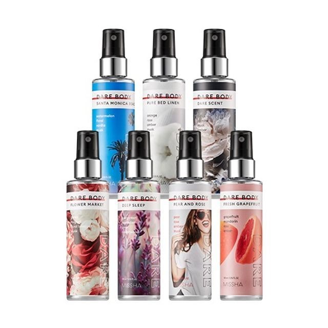 MISSHA - Dare Body Mist - 7 Types