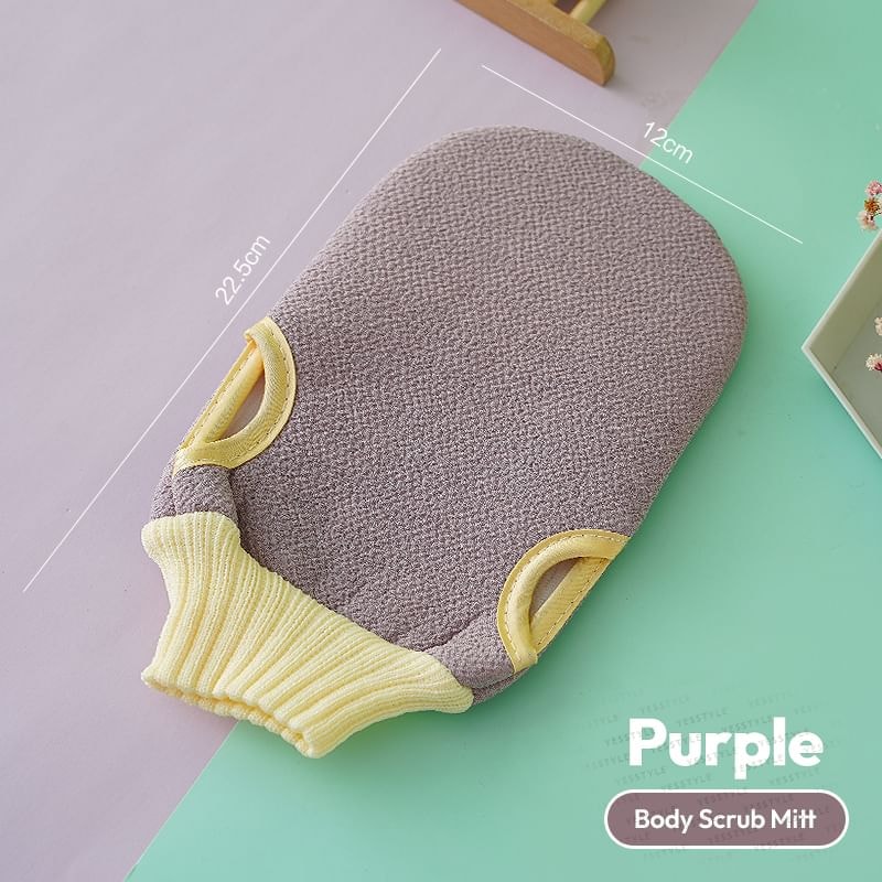 Porcini - Set of 3 - Body Scrub Mitt & Body Scrubber & Shower Ball
