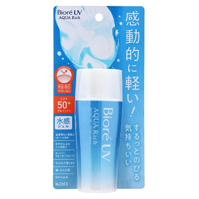 Kao - Biore UV Aqua Rich Watery Gel SPF 50+ PA++++