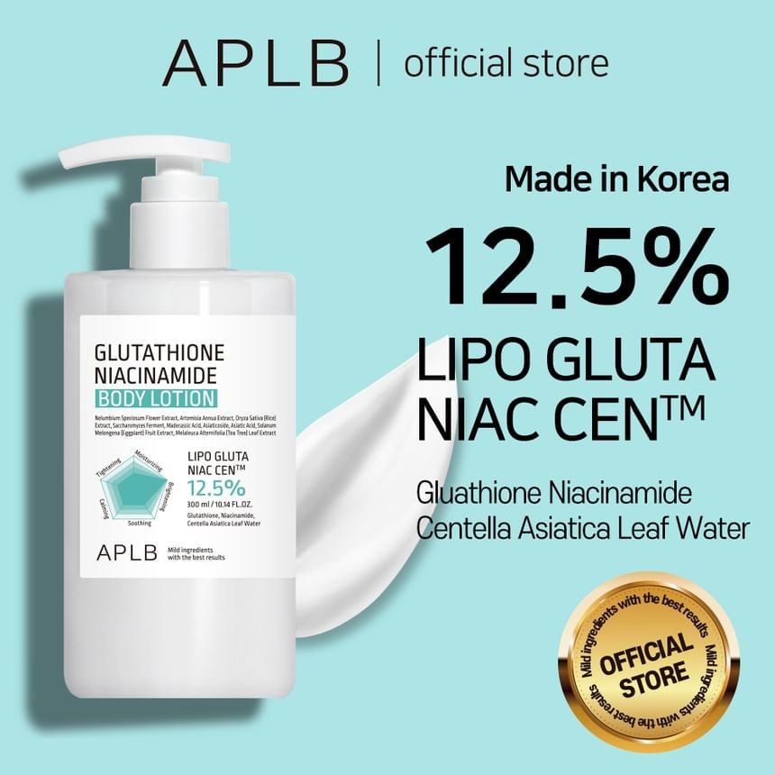 APLB - Glutathione Niacinamide Body Lotion