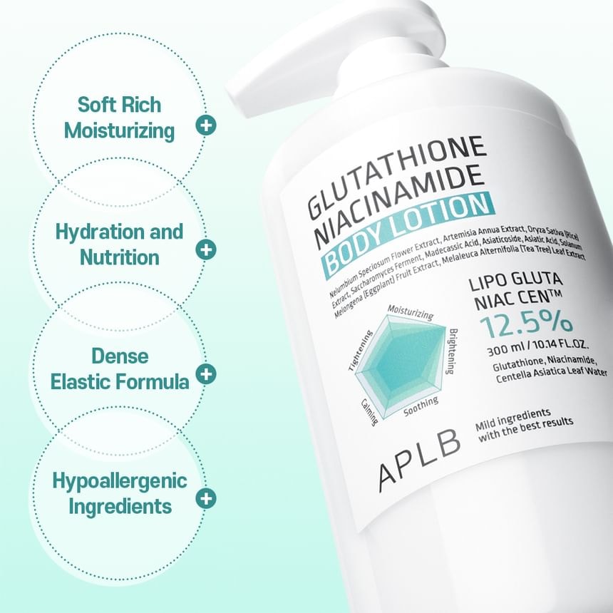 APLB - Glutathione Niacinamide Body Lotion
