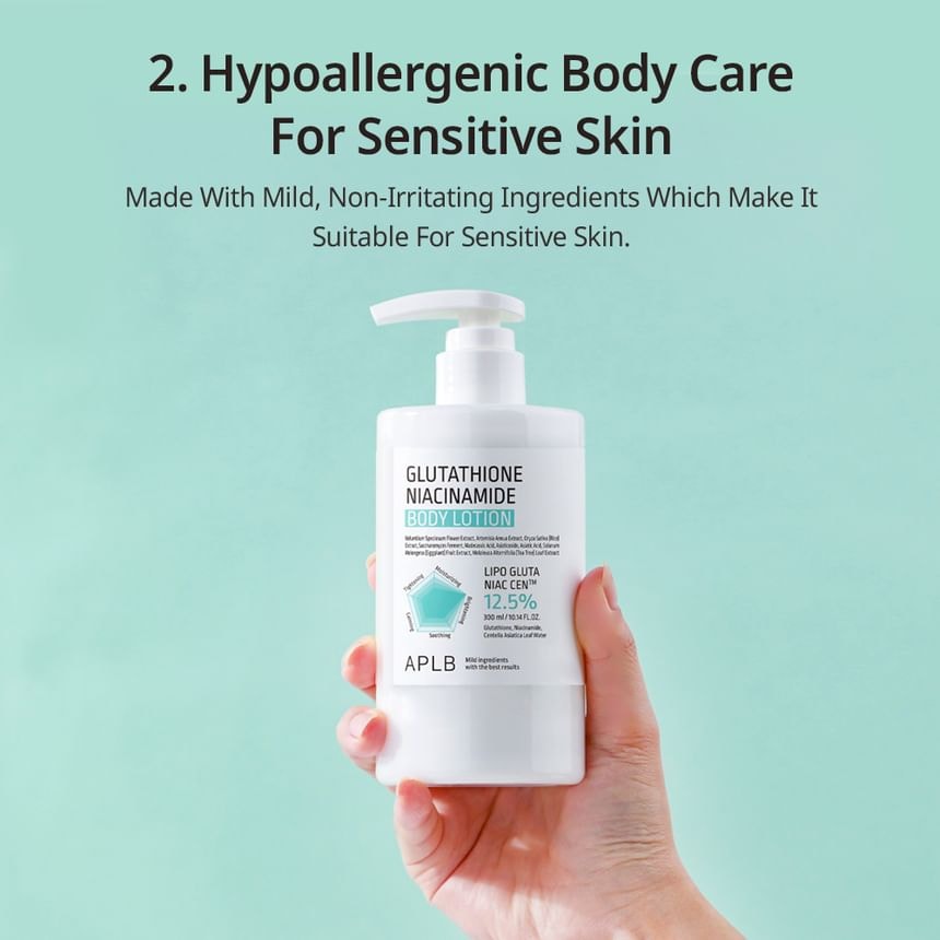 APLB - Glutathione Niacinamide Body Lotion