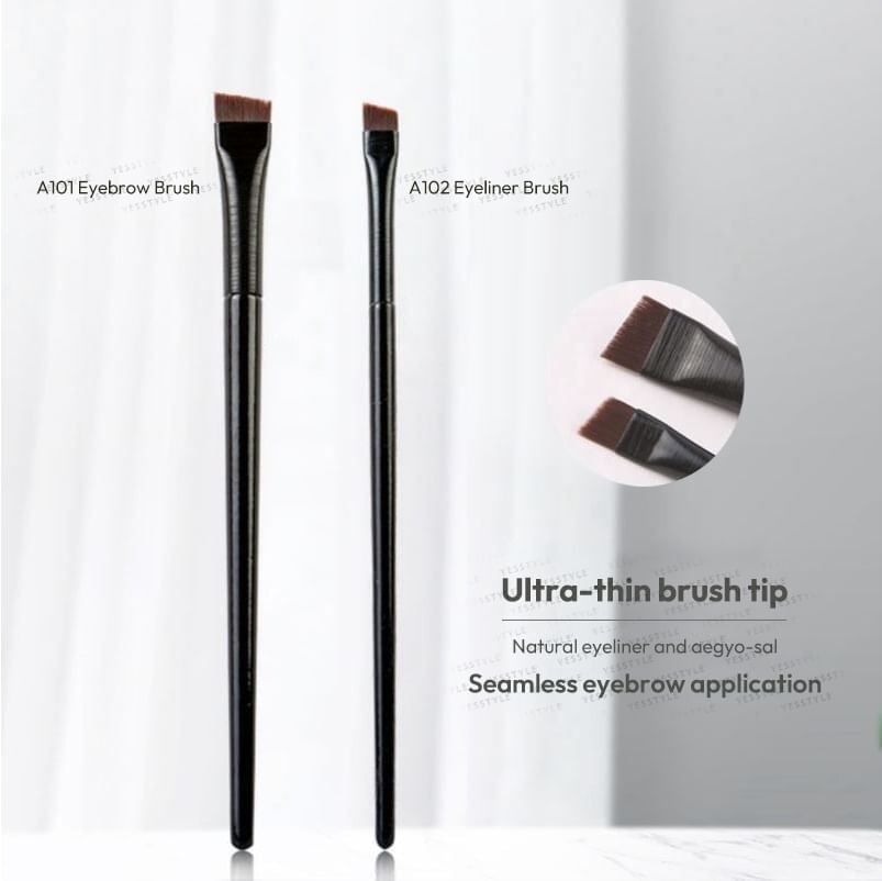 Fondes - Angled Eye Makeup Brush (various designs) / Set