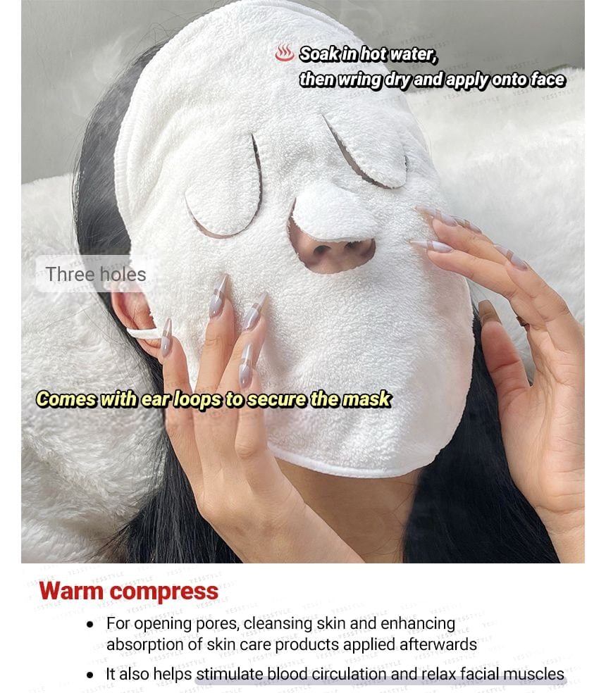 Jesireca - Steam Facial Mask Towel