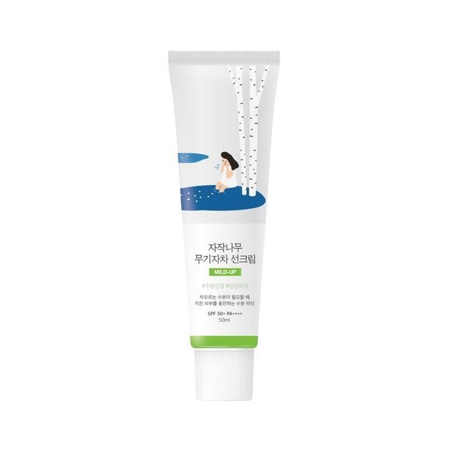 ROUND LAB - Birch Juice Moisturizing Mild Up Sunscreen