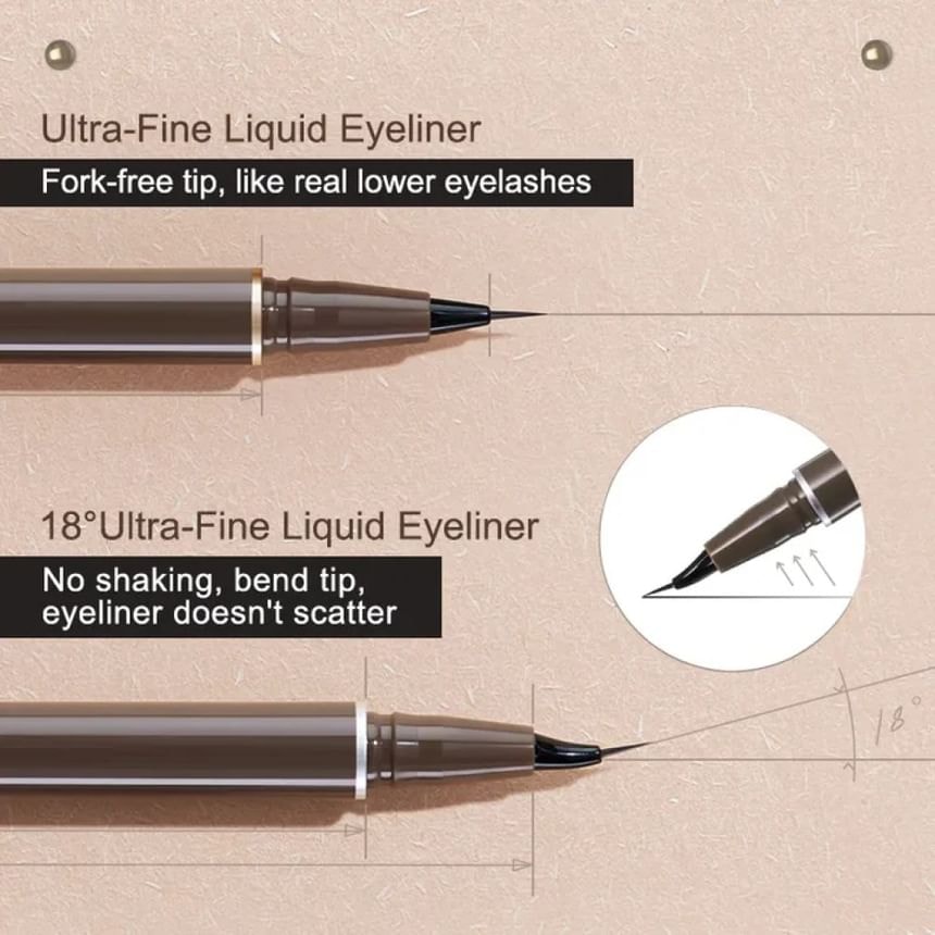 Judydoll - Slim Liquid Eyeliner - 4 Classic Ultra-Fine Colours