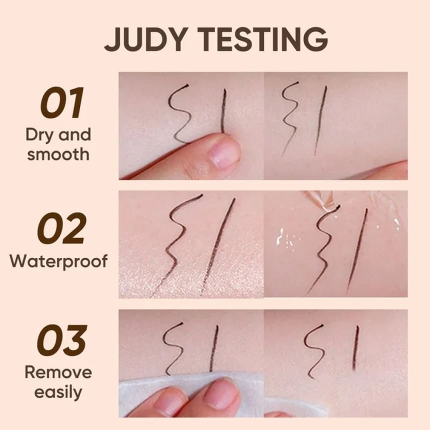 Judydoll - Slim Liquid Eyeliner - 4 Classic Ultra-Fine Colours