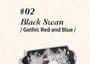 Flower Knows - 6 Shade Eyeshadow Palette - #02 Black Swan