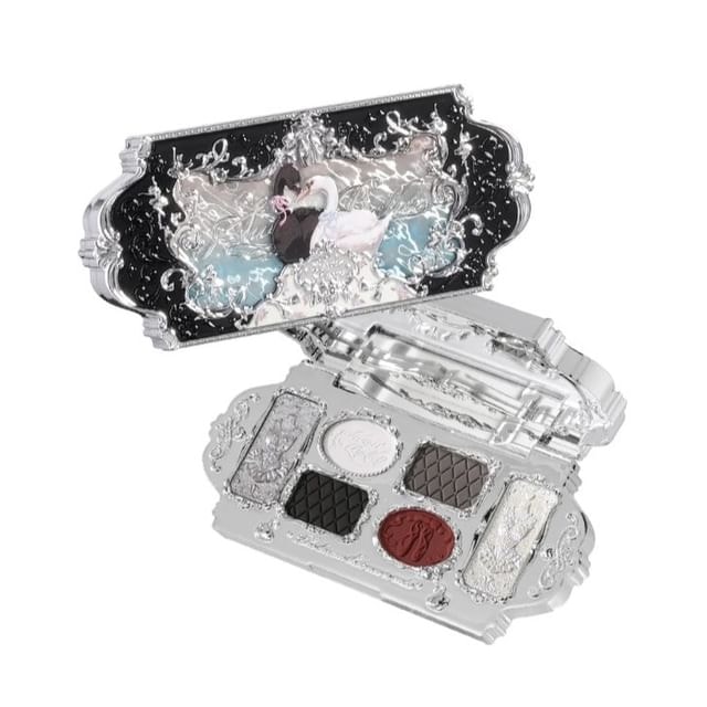 Flower Knows - 6 Shade Eyeshadow Palette - #02 Black Swan