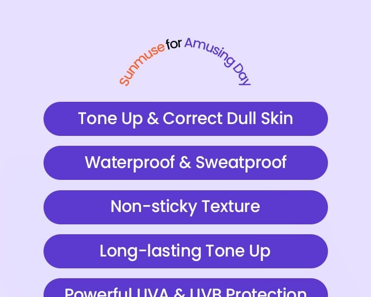 beplain - Sunmuse Tone-Up & Correcting Sunscreen (Renewed - 50ml)